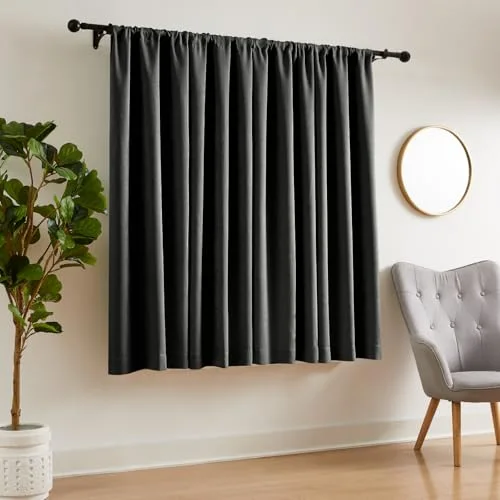 Blackout Curtains in Black