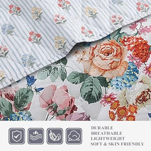 Farmhouse Quilt Set, detail view