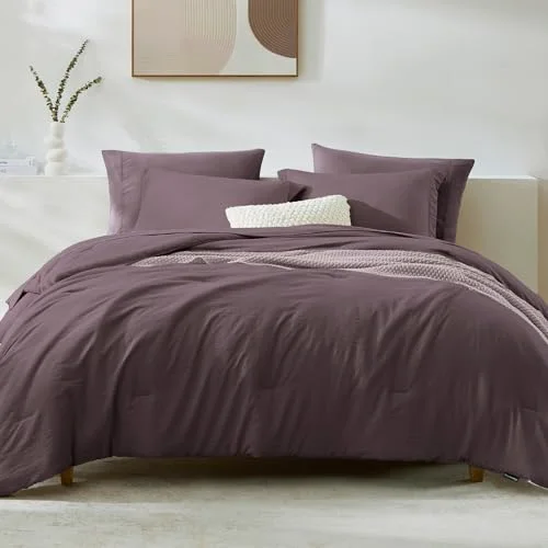 7-Piece Bed in a Bag in Arctic Plum