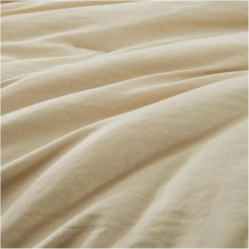 7-Piece Bed in a Bag in Beige, Queen, detail view