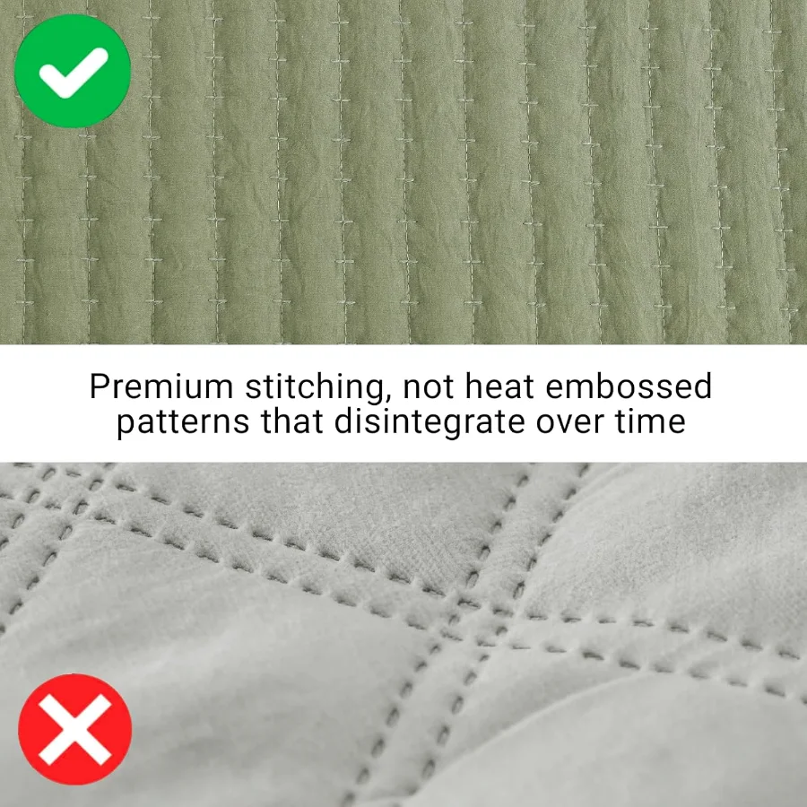 Lightweight Quilt Set, detail view