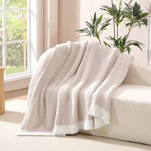 Reversible Knit Throw, detail view